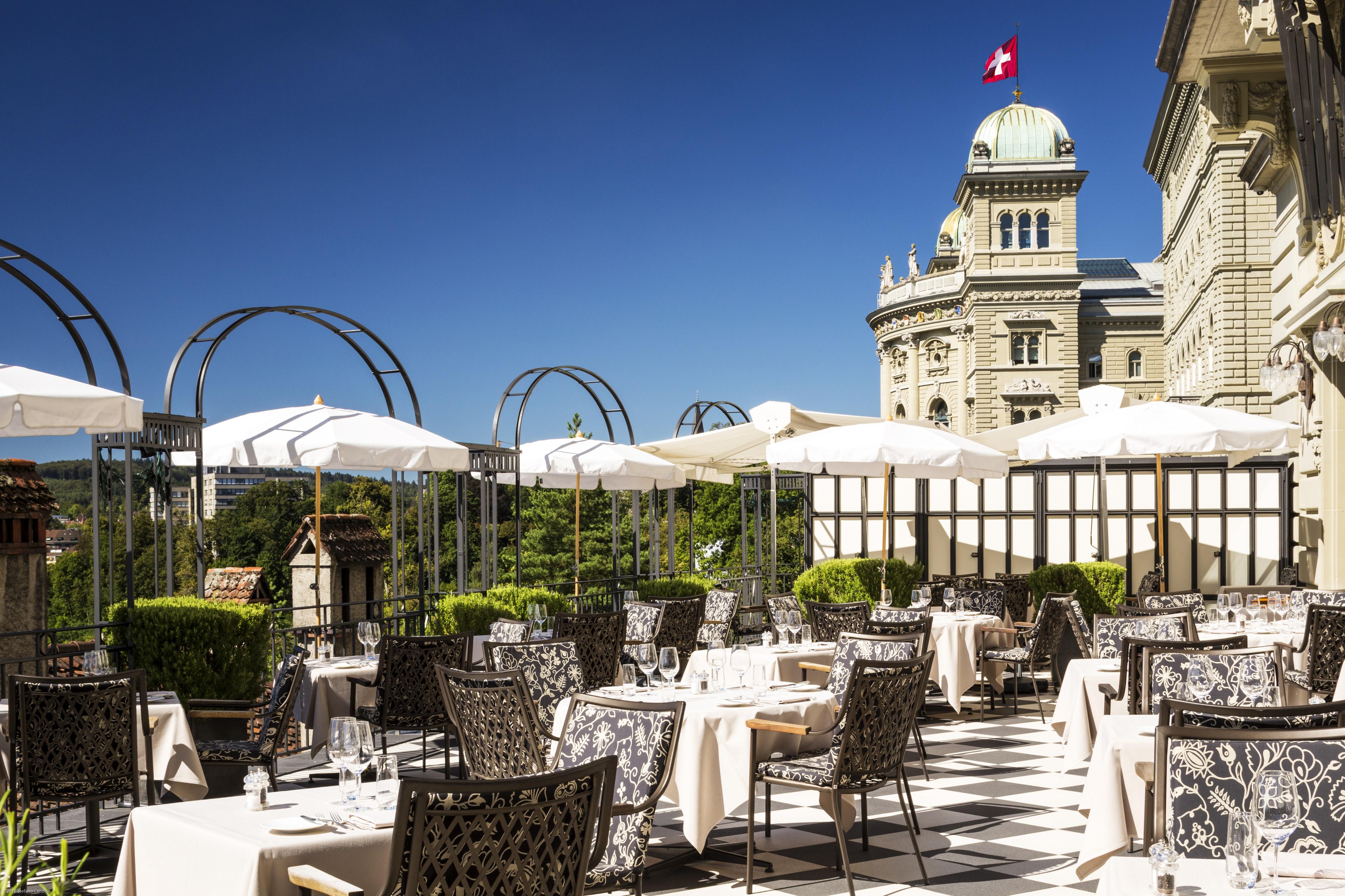 Hotel Bellevue Palace Berna Exterior foto